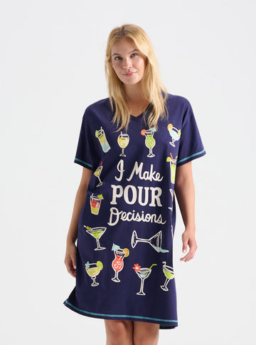Pour Decisions Women’s Sleepshirt
